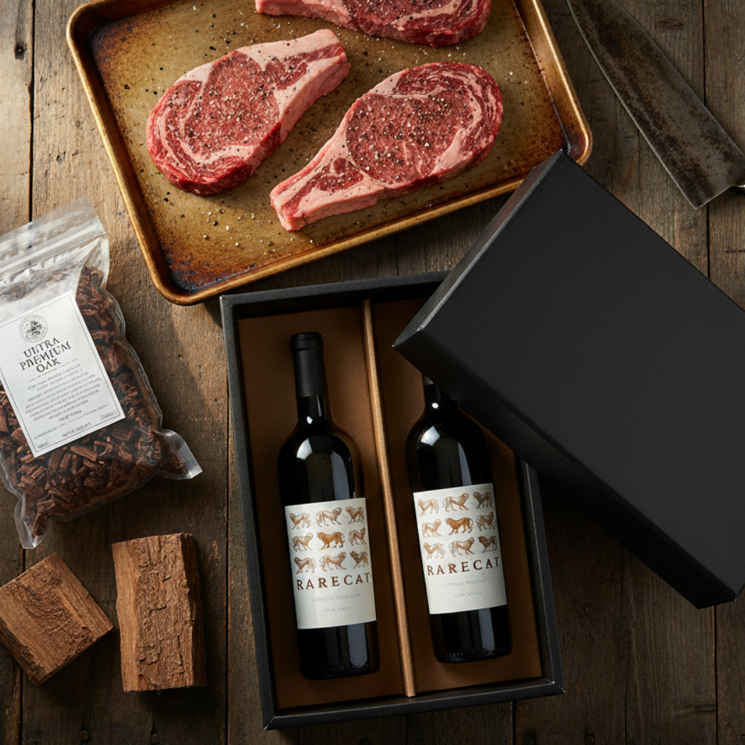Napa Cabernet + Oak: Perfect Holiday Gift Set