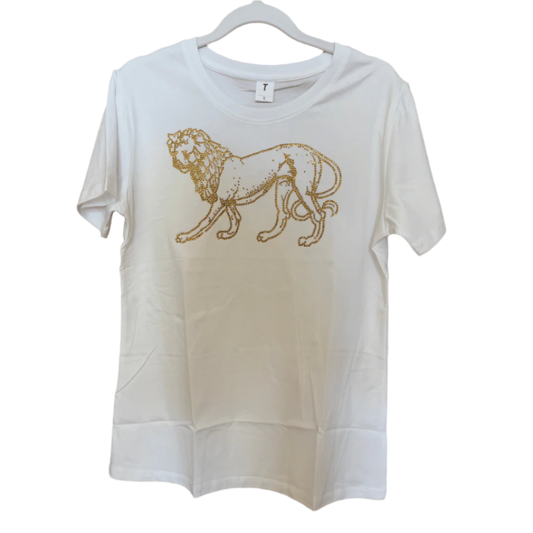 rarecat-lionese-tshirt-white